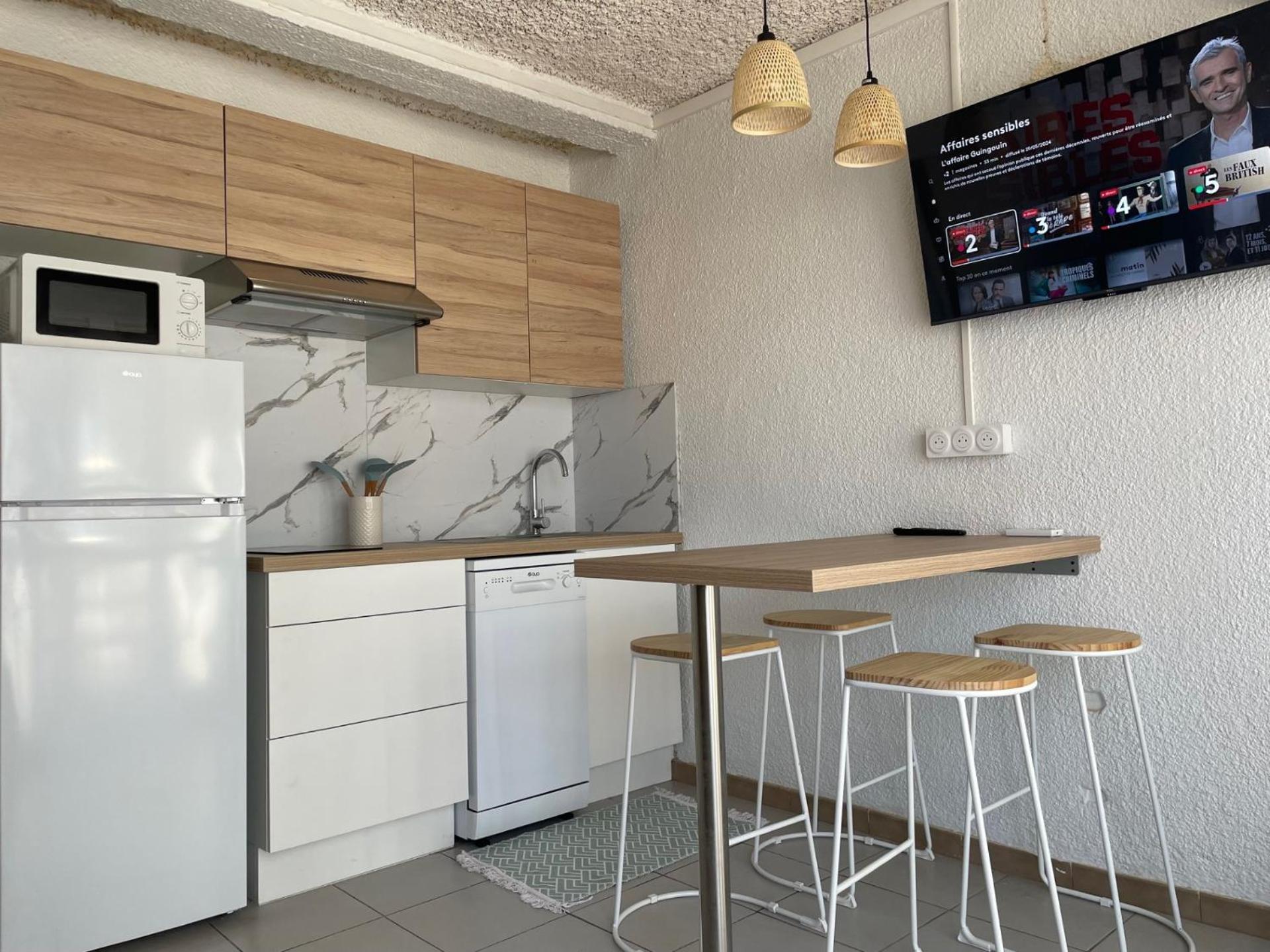 Studio Cosy A 300M De La Mer, Face Aux Festivals, Derriere La Night Life Le Barcarès Exteriér fotografie
